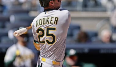 Athletics activate Brent Rooker after All-Star missed 14 games with oblique strain