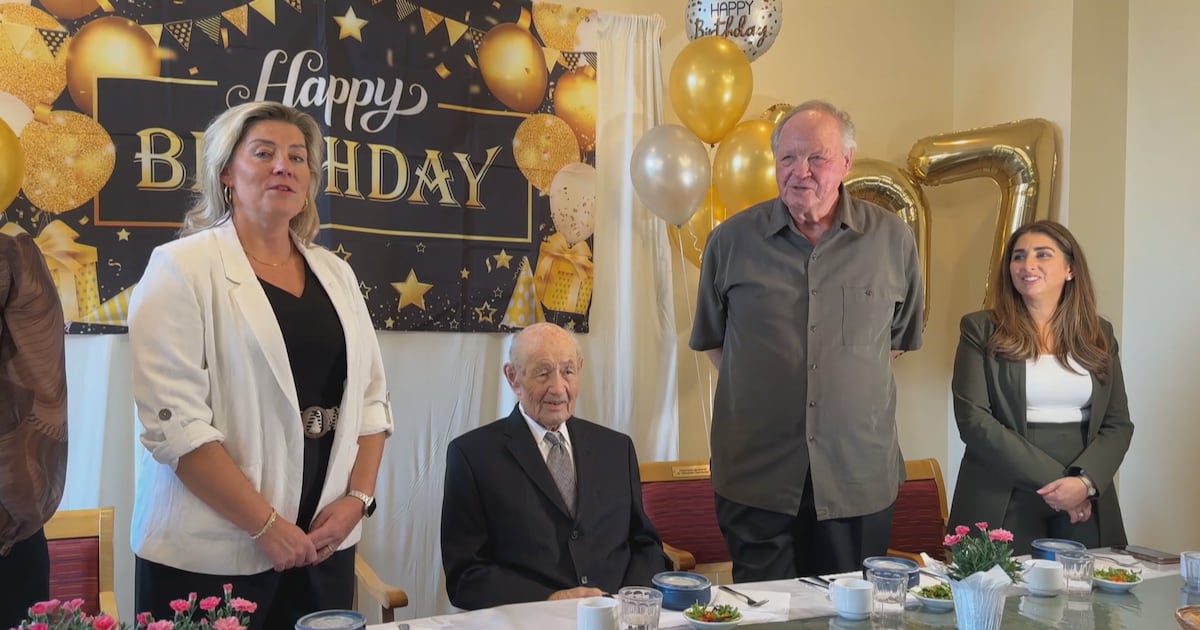 Ontario man shares secret to longevity