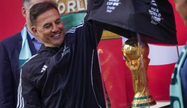 FIFA World Cup trophy unveiled in Vancouver to kick off countrywide tour