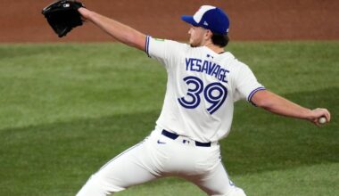 Toronto Blue Jays Trey Yesavage throws 2.1 innings, walks four in rehab start with Triple-A Buffalo Bisons