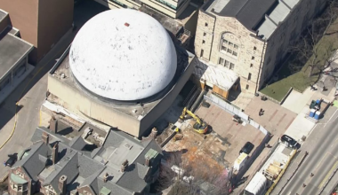 Toronto's former McLaughlin Planetarium being demolished