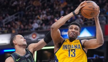 Atlanta Hawks bolster inside depth for playoff run by signing former Pacers center Tony Bradley