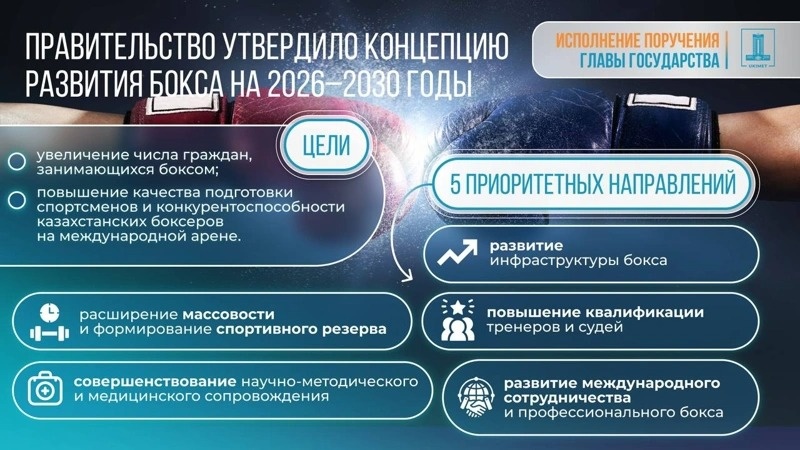 Kazakhstan approves boxing development concept for 2026–2030 Kazakhstan approves boxing development concept for 2026–2030