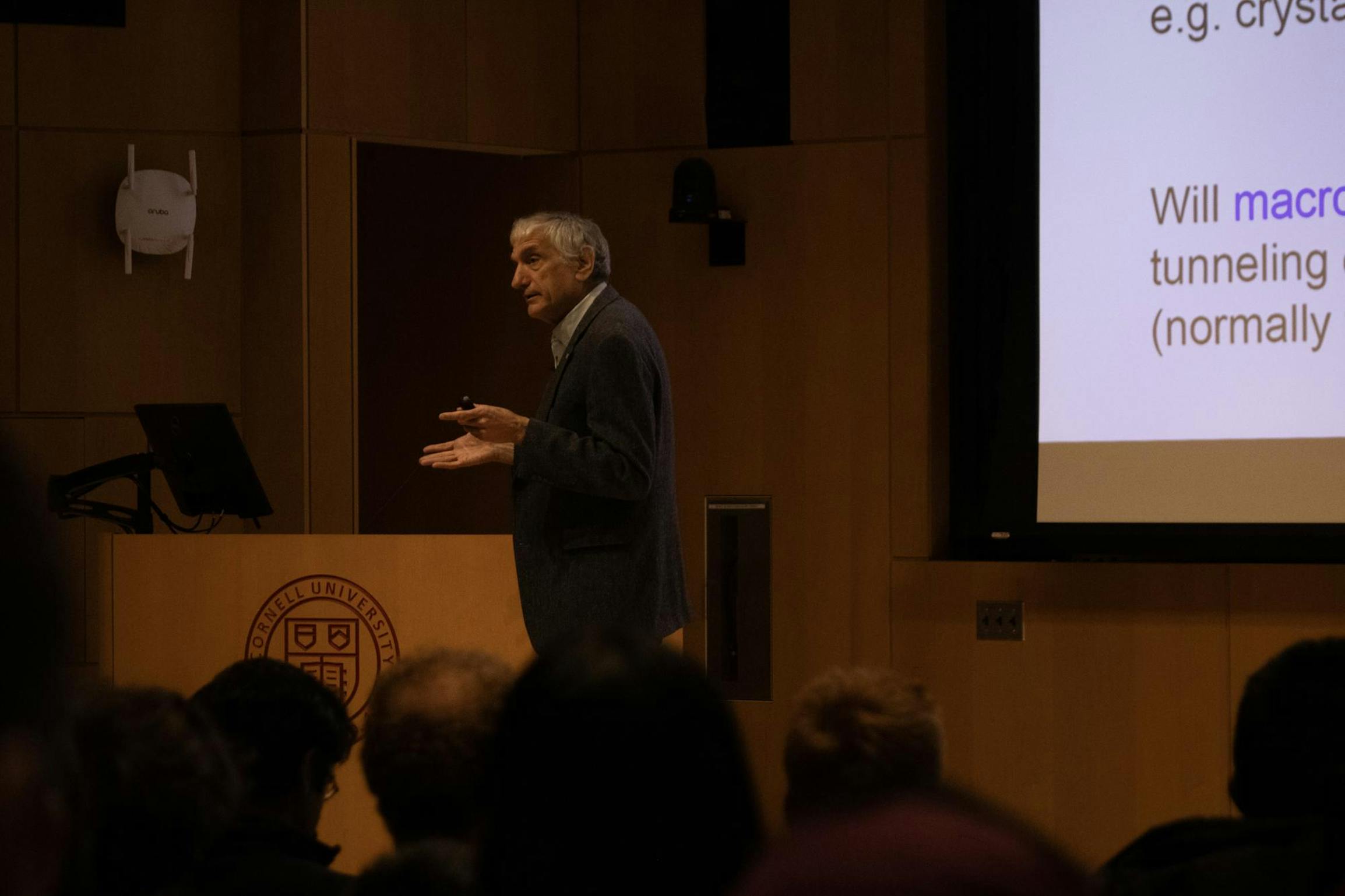 John Martinis Lecturing