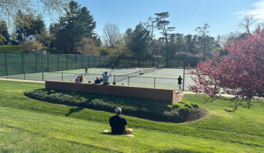 Warfield Tennis Courts - McDaniel Green Terror