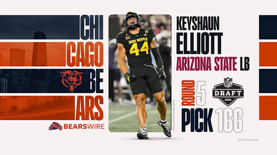2026 NFL Draft: Bears select Keyshaun Elliott