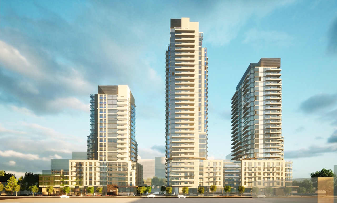 Three Towers Up to 34 Storeys Proposed in the Stockyards