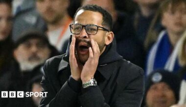 Chelsea boss Liam Rosenior