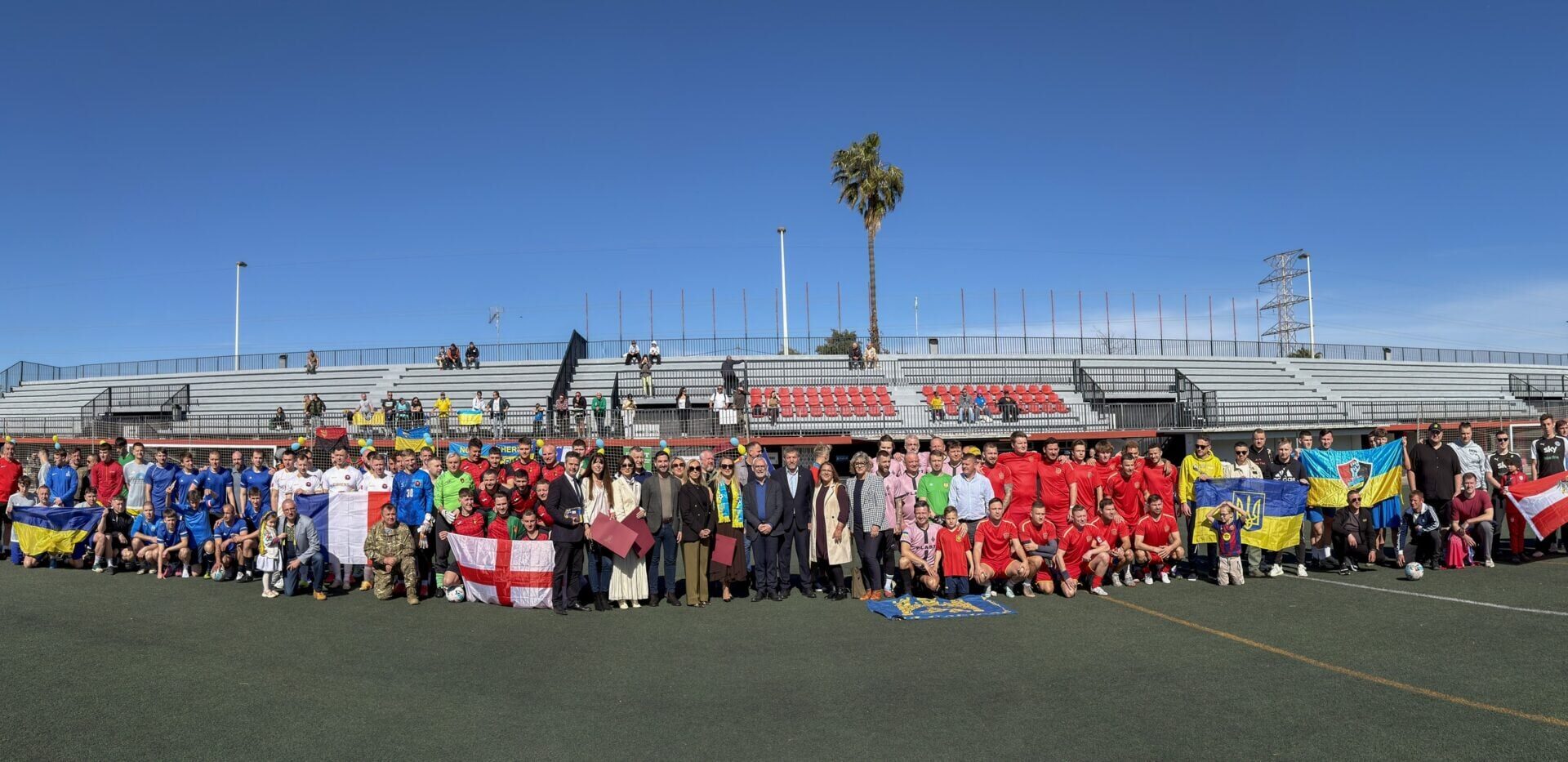 More than a game: Ukrainians unite on a Valencia soccer field