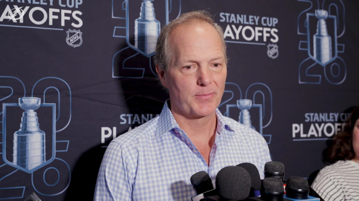 Photo of Tampa Bay Lightning head coach Jon Cooper.