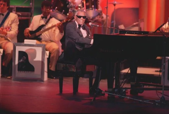 Ray Charles performing at the Expo Theatre.