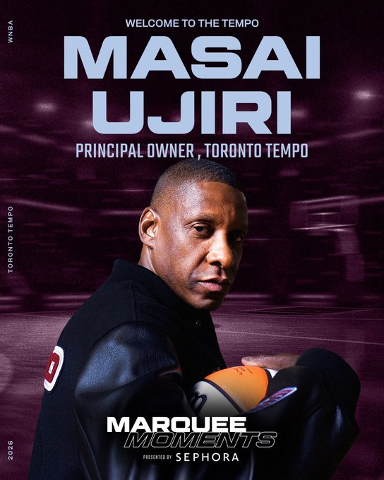 Masai Ujiri joins WNBA Expansion Team Ownership
