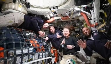 Canadian astronaut Jeremy Hansen broadcasts from space - Winnipeg Sun