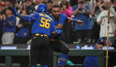 Randy Arozarena hits 1st home run of season, Seattle Mariners end 5-game skid with win against Houston Astros