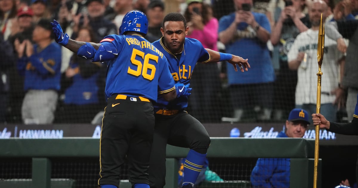 Randy Arozarena hits 1st home run of season, Seattle Mariners end 5-game skid with win against Houston Astros