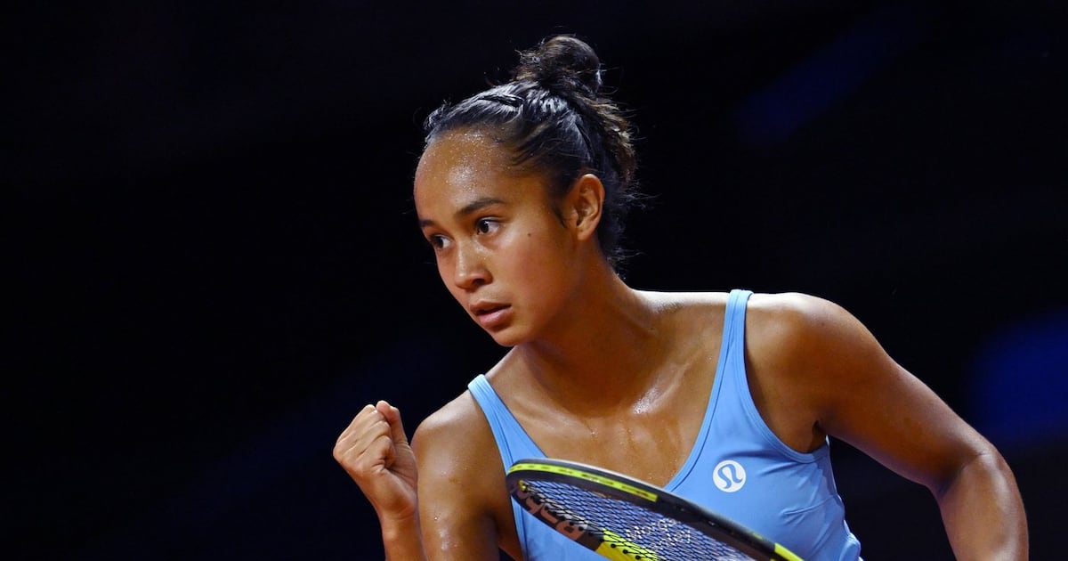 Canadian Leylah Fernandez rallies for stirring three-set win at Porsche Tennis Grand Prix