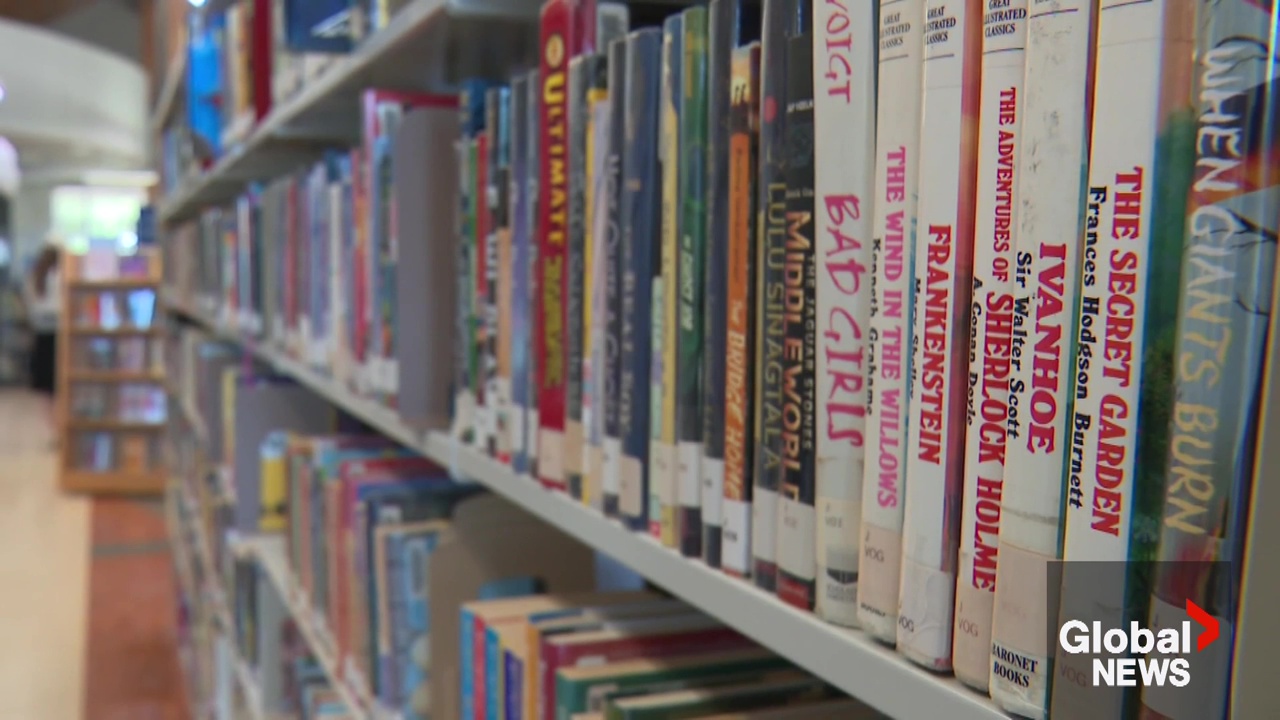 Click to play video: 'Alberta bans sexual images in school library books under revised order'
