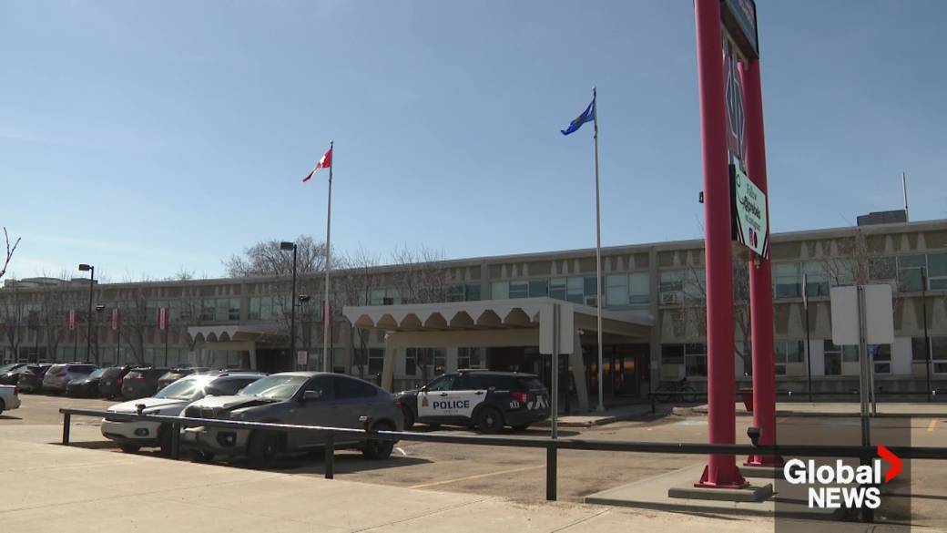 Click to play video: 'Student in hospital after reported stabbing at Jasper Place High School'