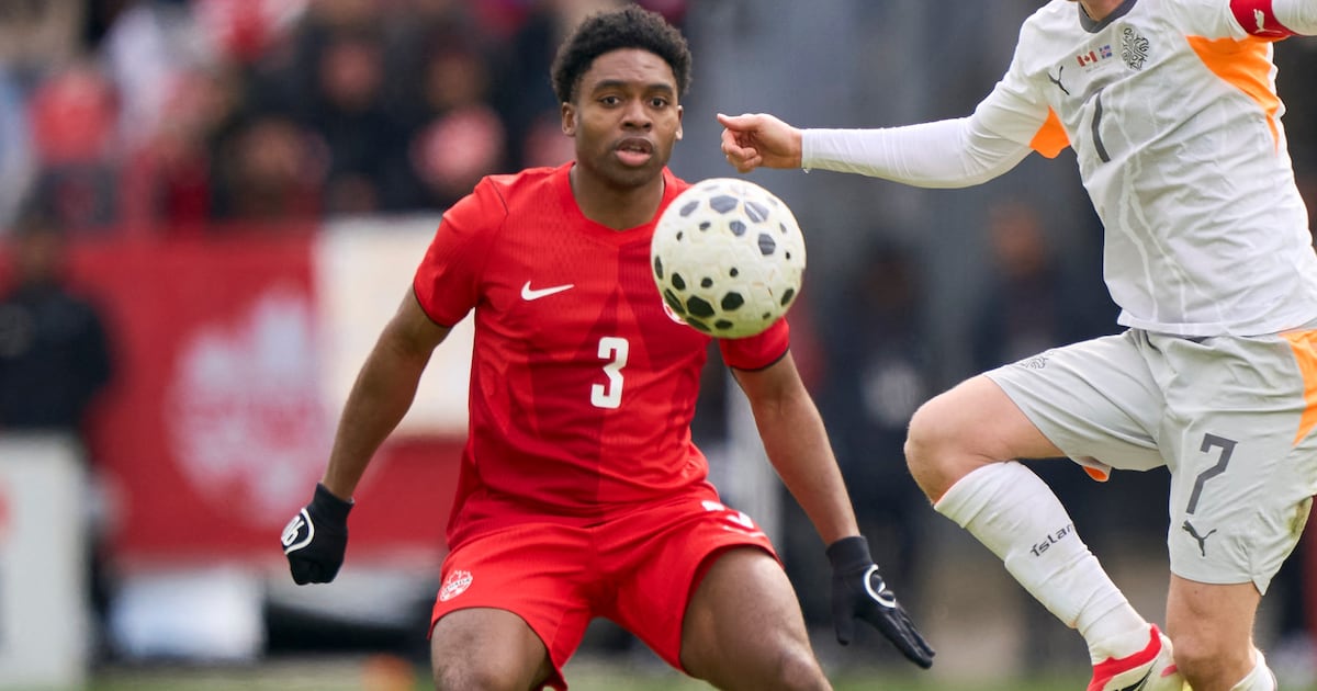 Canada’s Ralph Priso exits early against Tunisia after suffering apparent injury