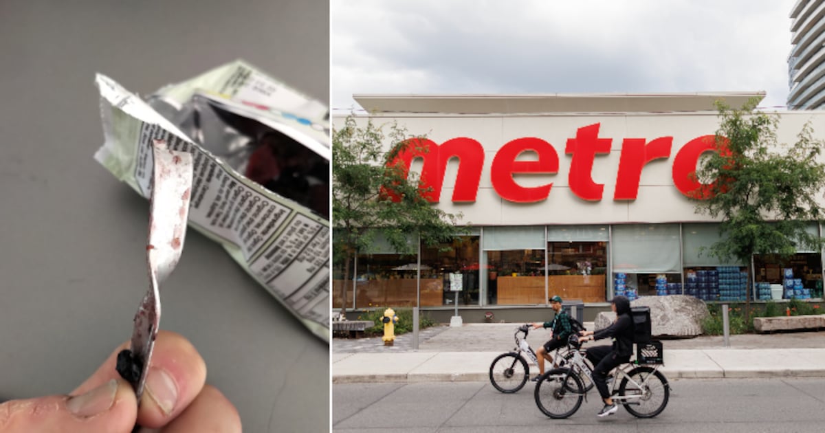 Ontario mom shaken after blade found inside toddler’s snack