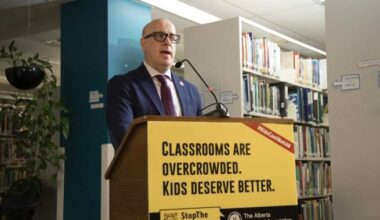 Political neutrality mandate in Alberta classrooms offensive to teachers, union says