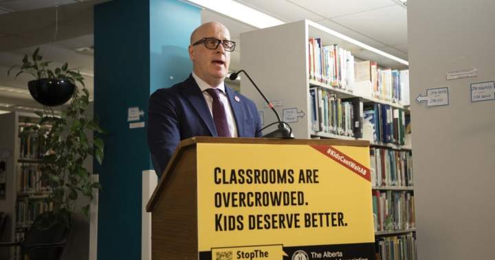 Political neutrality mandate in Alberta classrooms offensive to teachers, union says