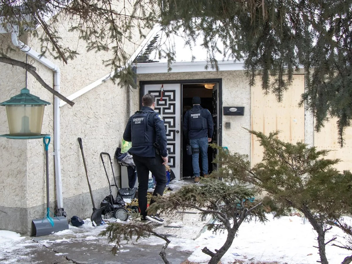 Alberta Sheriffs close Edmonton home tied to drug activity