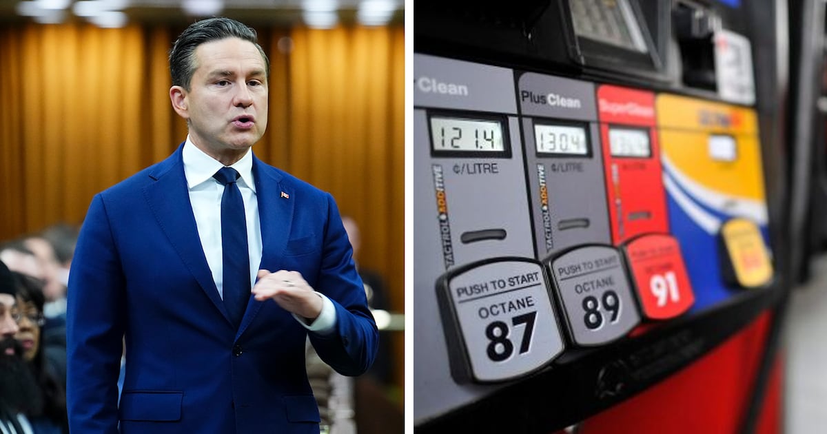 Poilievre calls for gas taxes to be scrapped for rest of year - CTV News