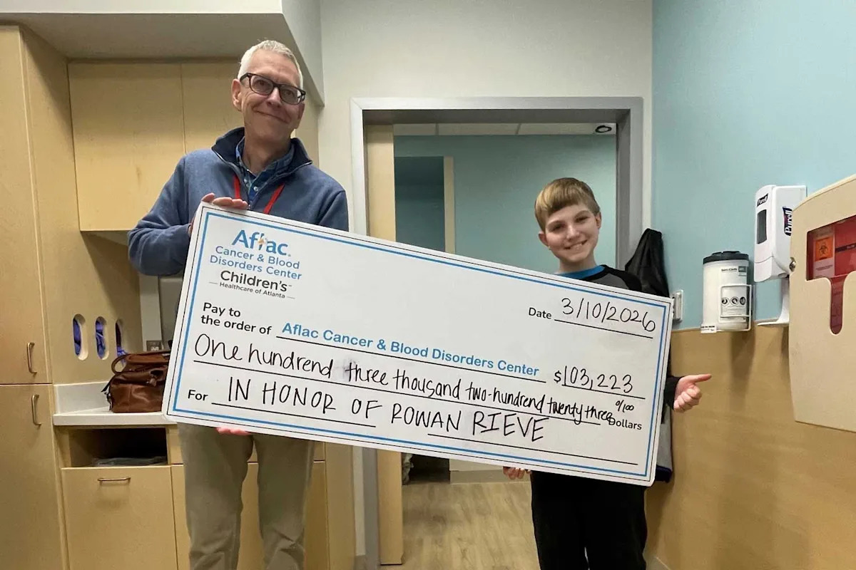 Boy with Cancer Started a Lemonade Stand for Brain Tumor Research. He Raised $22, Then Anonymous Donor Gifted $100K
