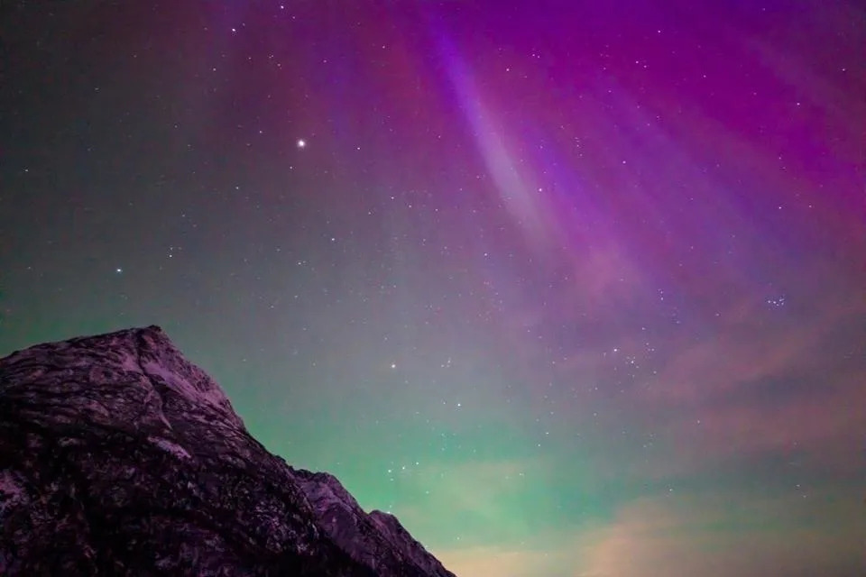 Northern Lights illuminate Alaska skies