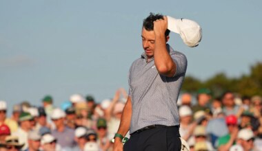 What did unruly Masters fan yell at Rory McIlroy on tee shot?