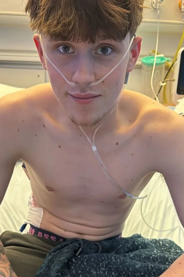 Nathan Edmunds says he started vaping at age 13Credit: Kennedy News & Media