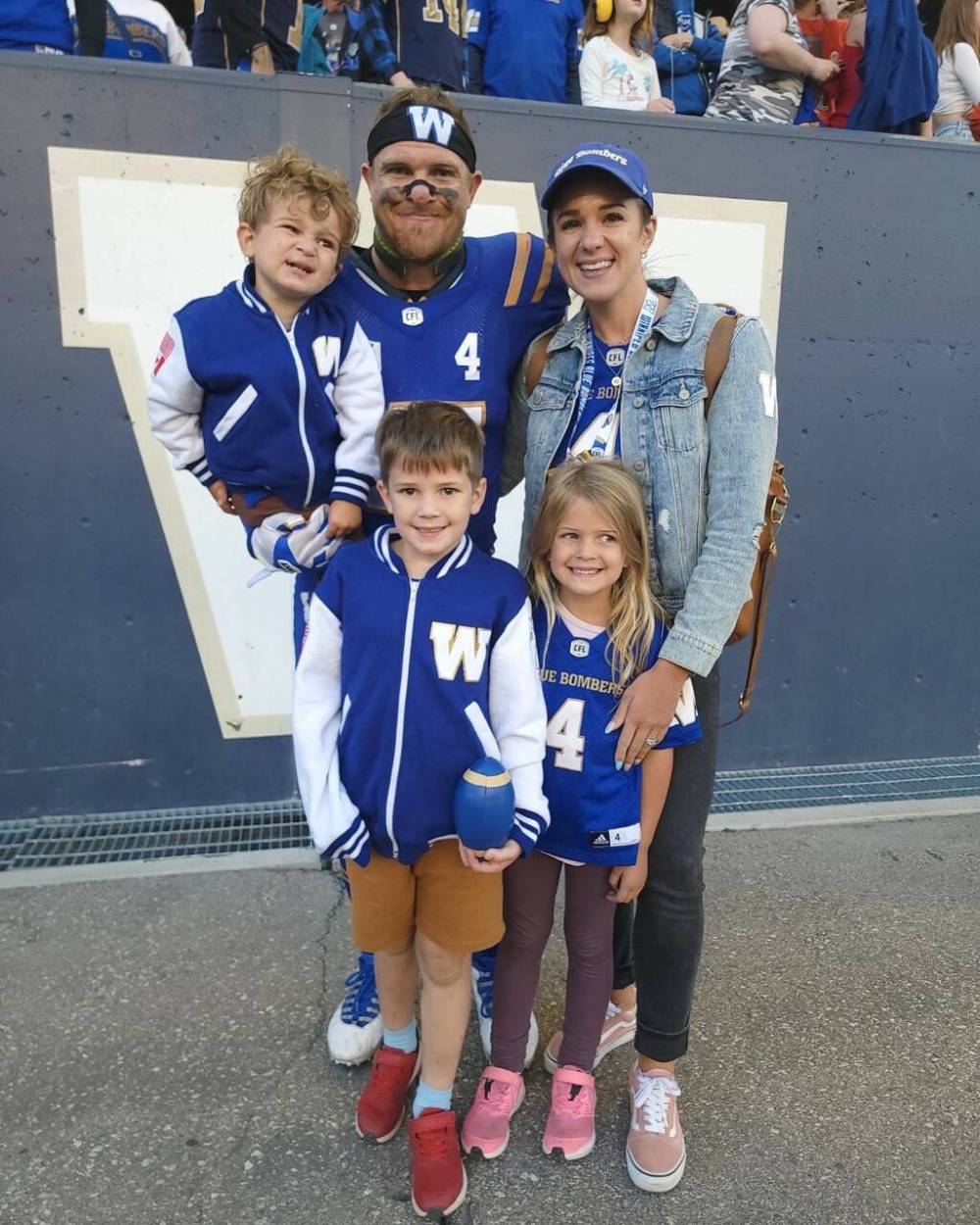 Supplied Photo
Adam Bighill and his wife Kristina have decided to raise their family in Winnipeg.