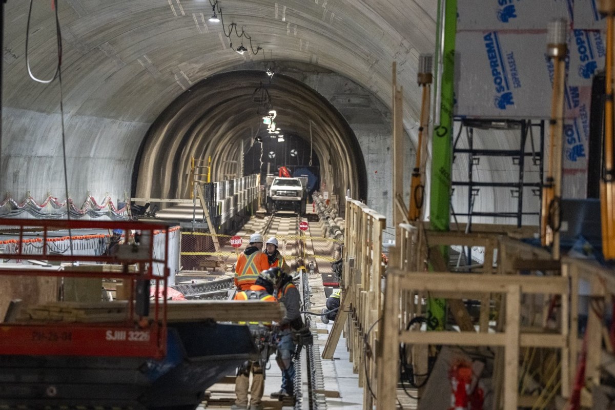 Official says construction of light-rail station to Montreal airport is on track