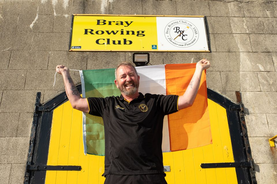 Andrew O'Reilly at Bray Rowing Club