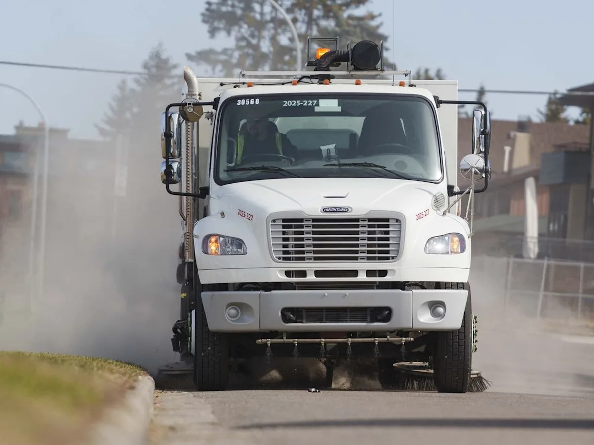 City of Calgary's annual street sweeping to start next week