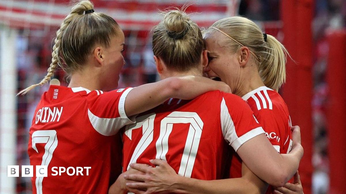 Franziska Kett celebrates equalising