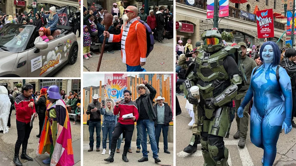 Fandoms were on full display on Friday as the Parade of Wonders brought fantasy to downtown Calgary.