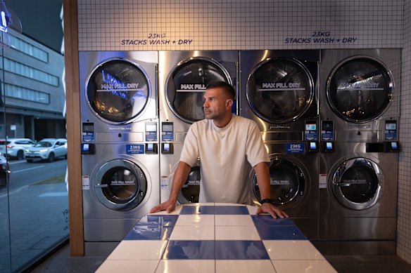 Location is everything: Laundromats that are close to amenities like shops and cafes will be much more successful, says Stacks Laundry founder Omer Tas.