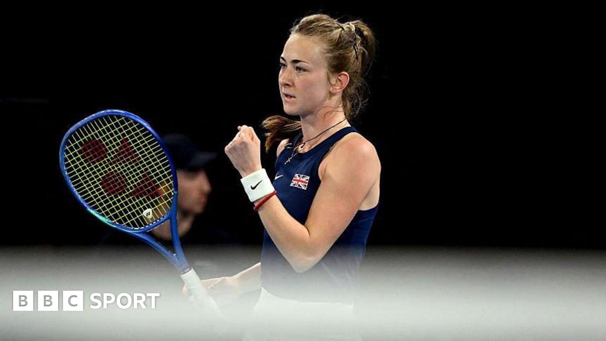 Mika Stojsavljevic punches her fist in celebration
