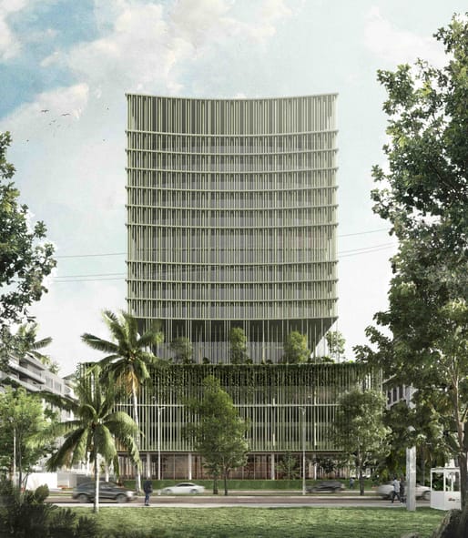 EBI Tower in Lagos, Nigeria, by Studio Contra 