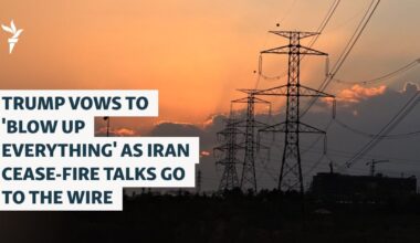 Trump Threatens Massive Strikes As Iran Cease-Fire Push Goes To The Wire