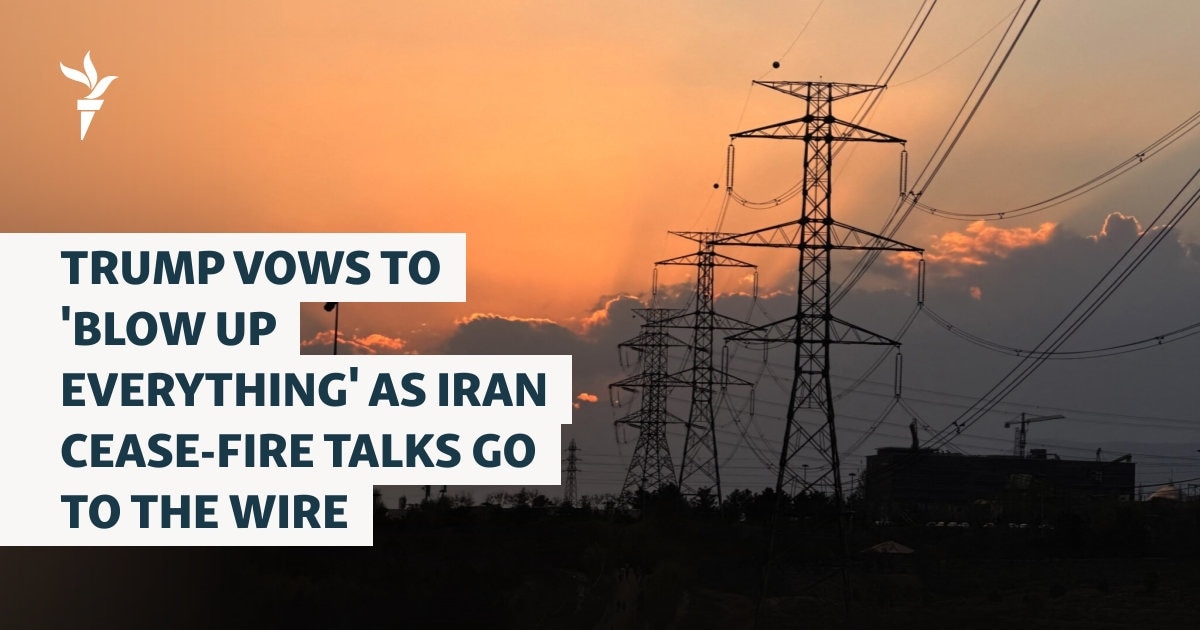 Trump Threatens Massive Strikes As Iran Cease-Fire Push Goes To The Wire