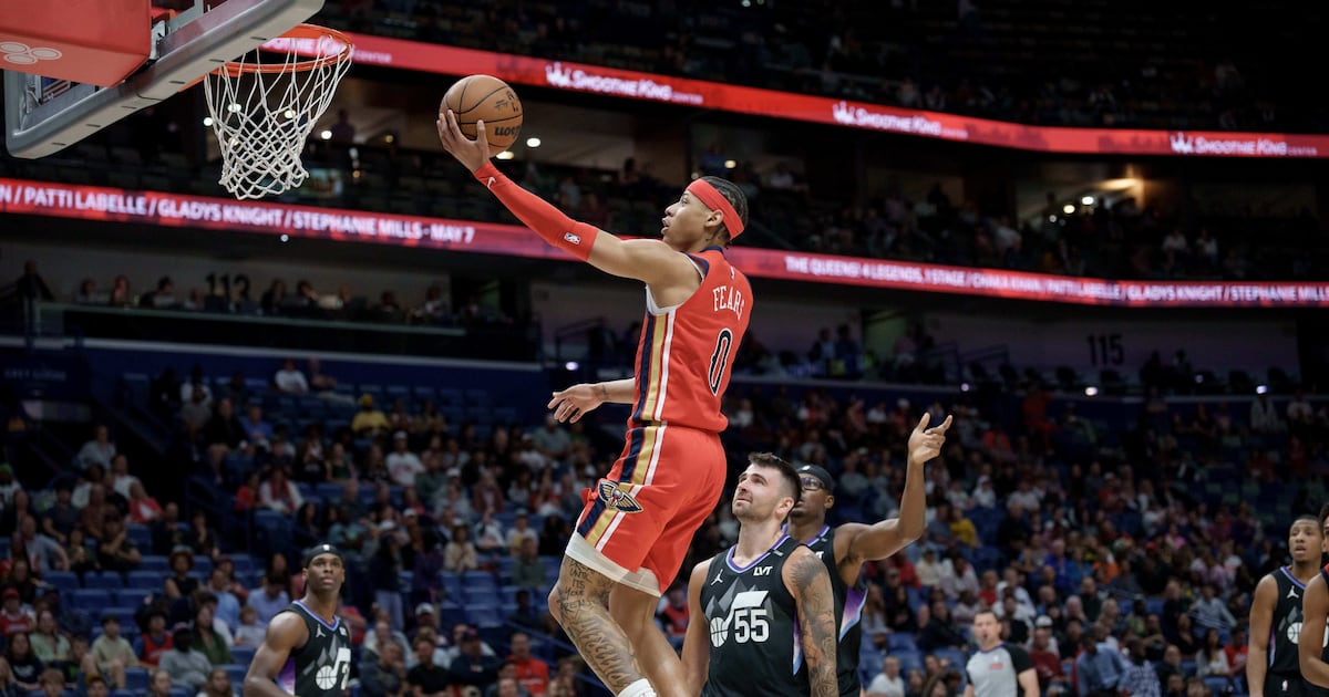 Jeremiah Fears sets a franchise rookie mark with 40 points as New Orleans Pelicans top Utah Jazz