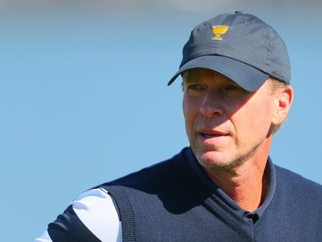 Steve Stricker and Sean O'Hair won the QBE Shootout