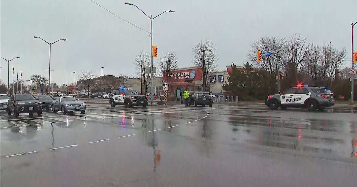 Pedestrian struck by vehicle in Scarborough