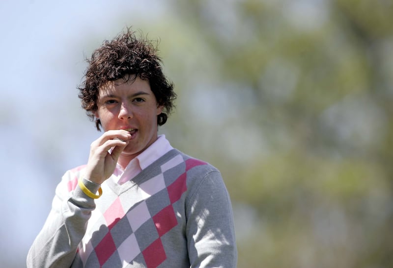 Rory McIlory at the Irish Amateur Open Championship in 2005. Photograph: Inpho/Tom Honan