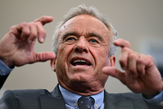 Secretary of Health and Human Services Robert F. Kennedy Jr. appears during a budget hearing before a House Appropriations, Subcommittee at the U.S. Capitol on Wednesday, May 14, 2025, in Washington. (AP Photo/John McDonnell)