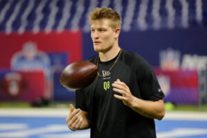 AJ McCarron called Senator Tommy Tuberville to push for Taylor Elgersma UFL work visa