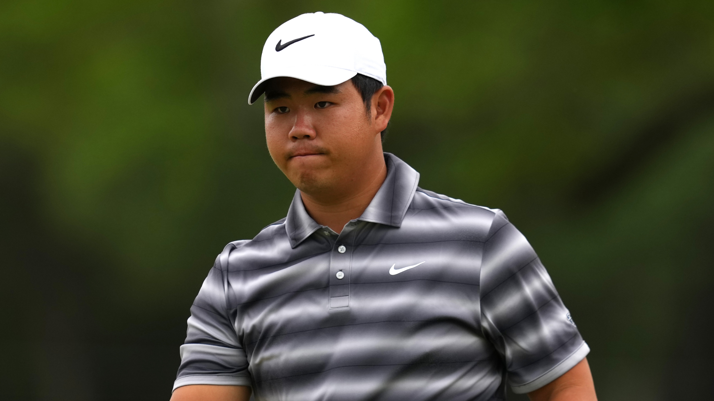 Tom Kim in the Valero Texas Open
